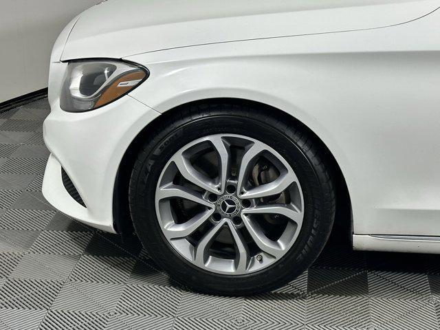 used 2017 Mercedes-Benz C-Class car, priced at $17,999