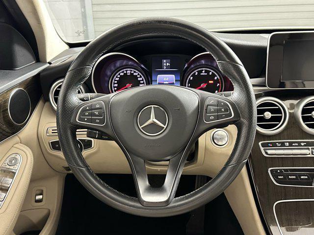used 2017 Mercedes-Benz C-Class car, priced at $17,999
