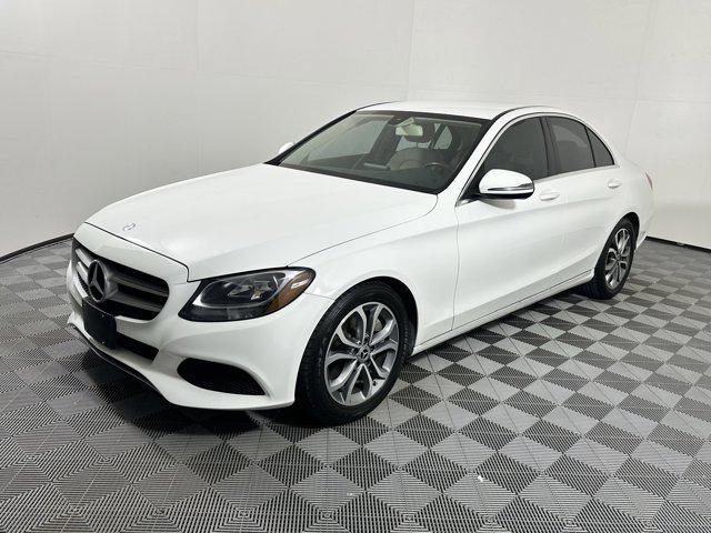 used 2017 Mercedes-Benz C-Class car, priced at $17,999