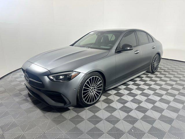used 2022 Mercedes-Benz C-Class car, priced at $35,698