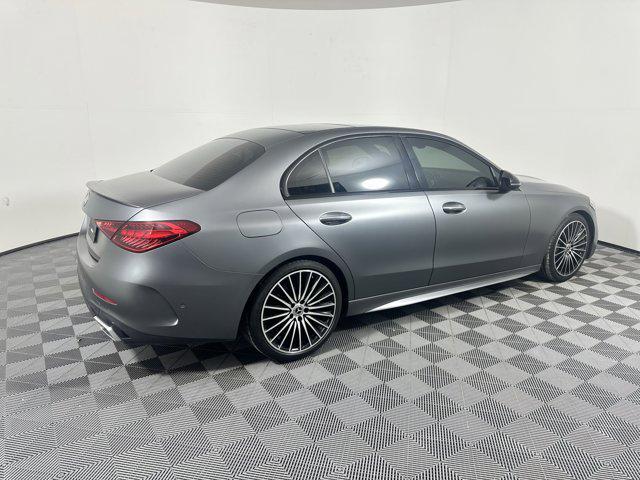 used 2022 Mercedes-Benz C-Class car, priced at $34,998