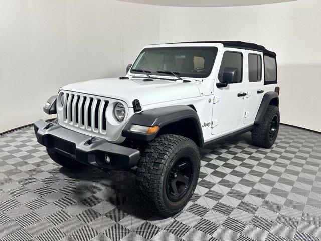 used 2018 Jeep Wrangler Unlimited car, priced at $22,996