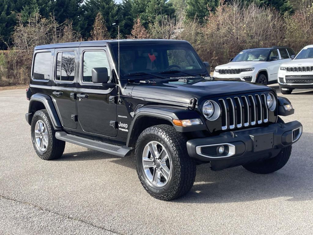 used 2021 Jeep Wrangler Unlimited car, priced at $29,895
