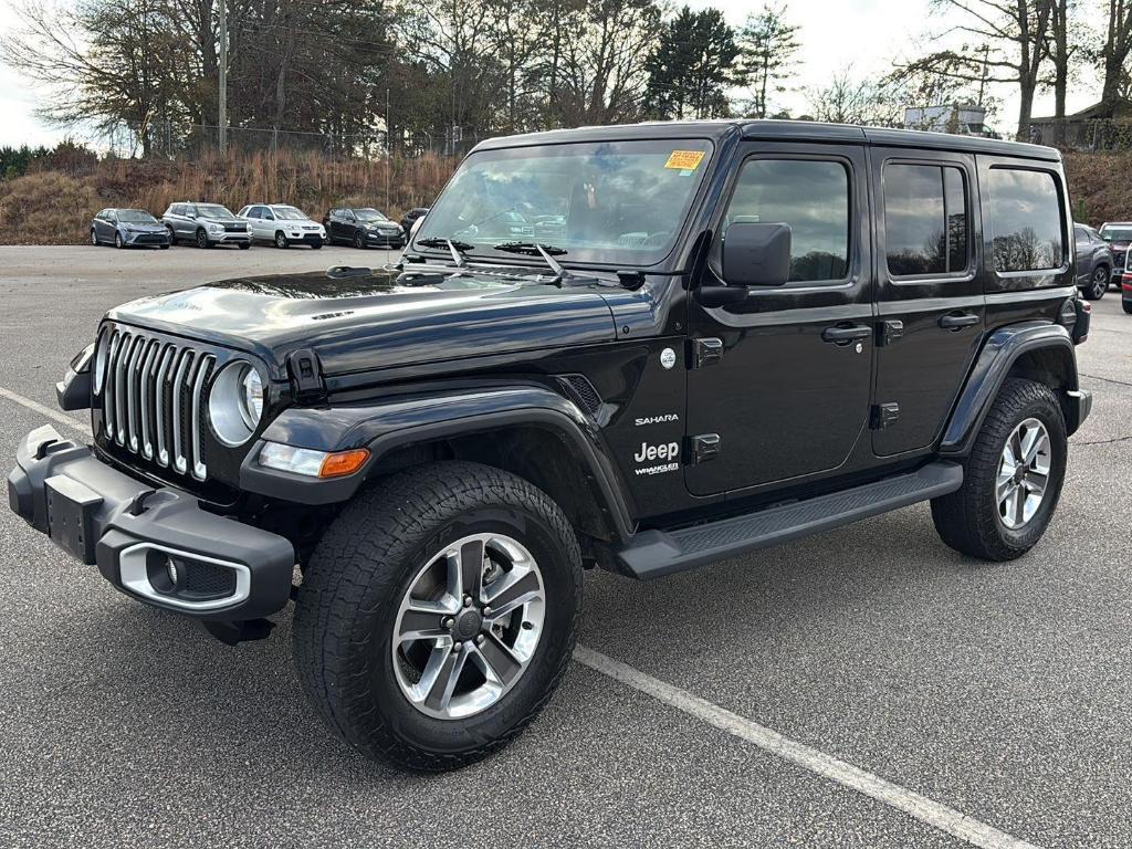 used 2021 Jeep Wrangler Unlimited car, priced at $32,541