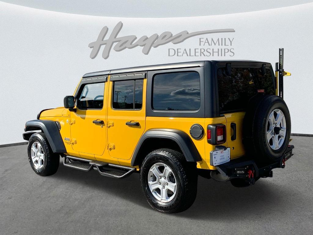 used 2019 Jeep Wrangler Unlimited car, priced at $26,699