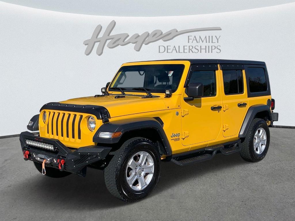 used 2019 Jeep Wrangler Unlimited car, priced at $26,699