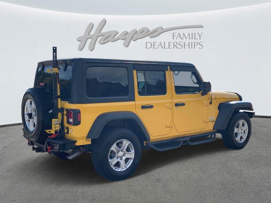 used 2019 Jeep Wrangler Unlimited car, priced at $26,699