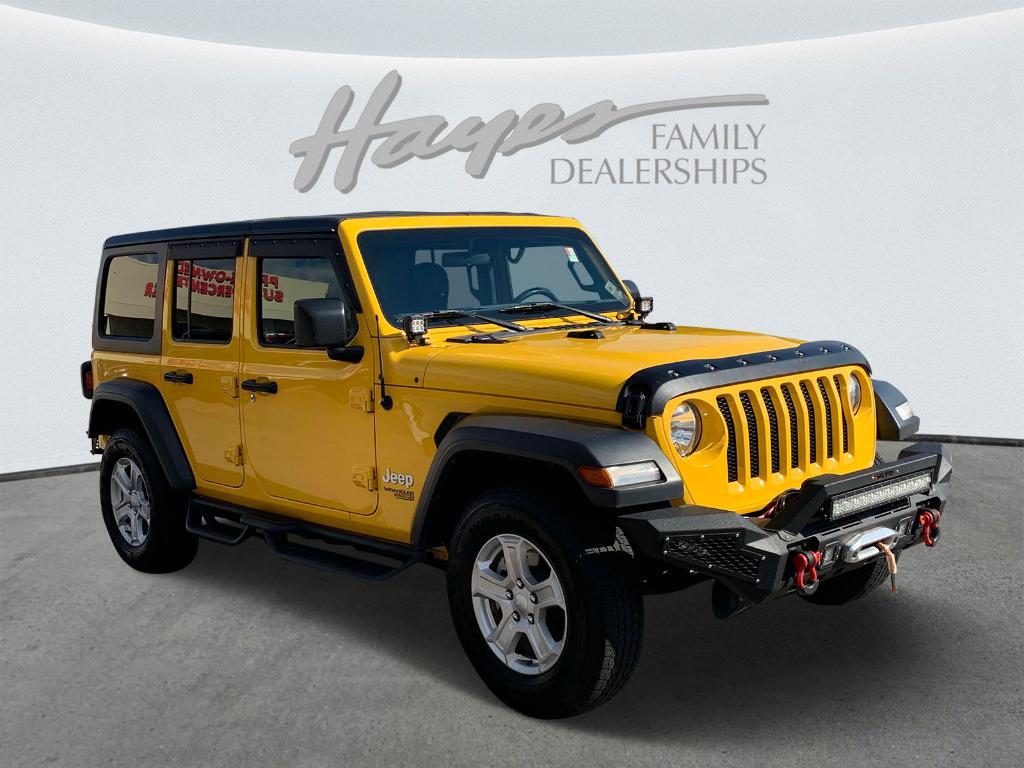 used 2019 Jeep Wrangler Unlimited car, priced at $26,699