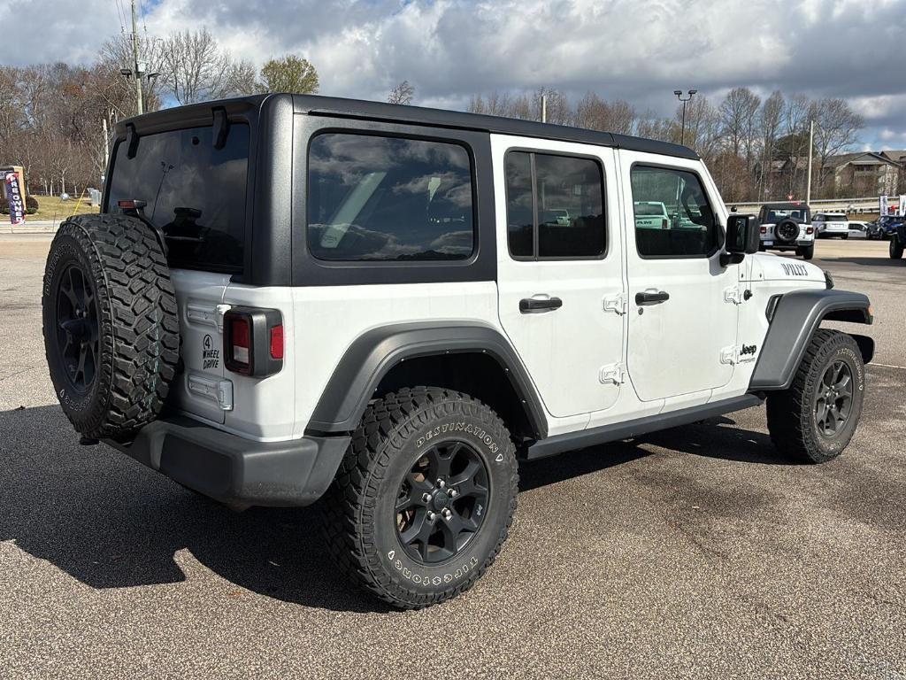 used 2021 Jeep Wrangler Unlimited car, priced at $31,440
