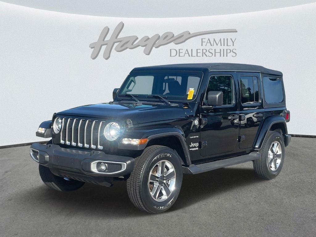 used 2020 Jeep Wrangler Unlimited car, priced at $33,283