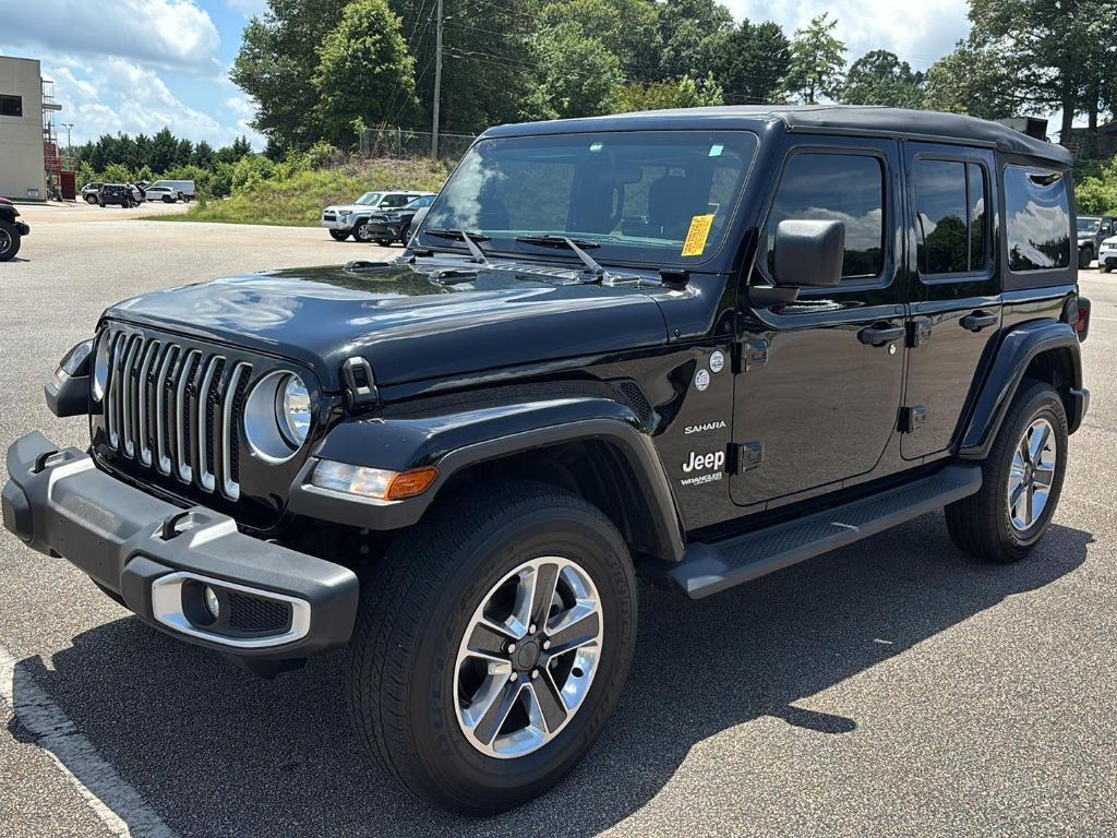 used 2020 Jeep Wrangler Unlimited car, priced at $32,076