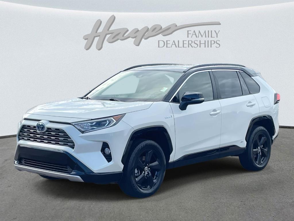 used 2021 Toyota RAV4 Hybrid car, priced at $27,995