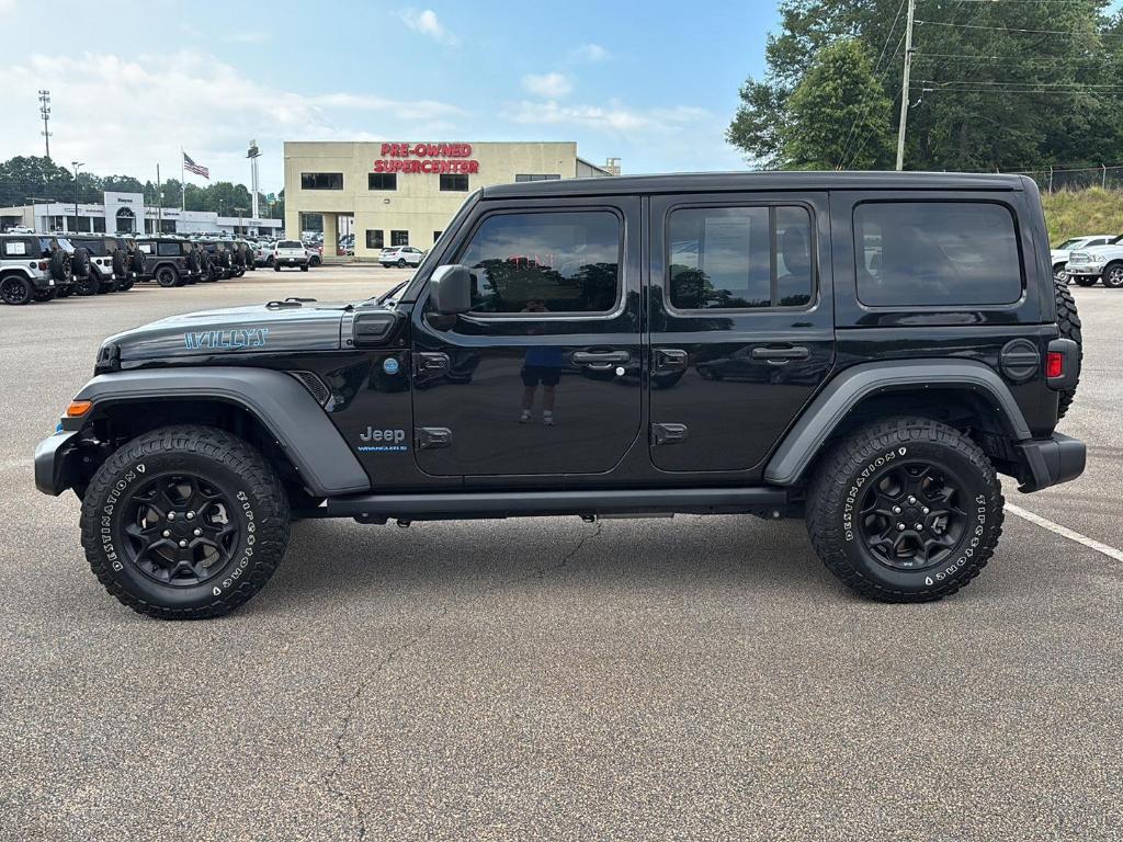 used 2023 Jeep Wrangler 4xe car, priced at $34,995