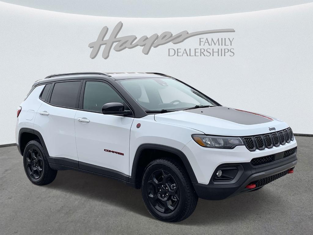 used 2023 Jeep Compass car, priced at $26,499