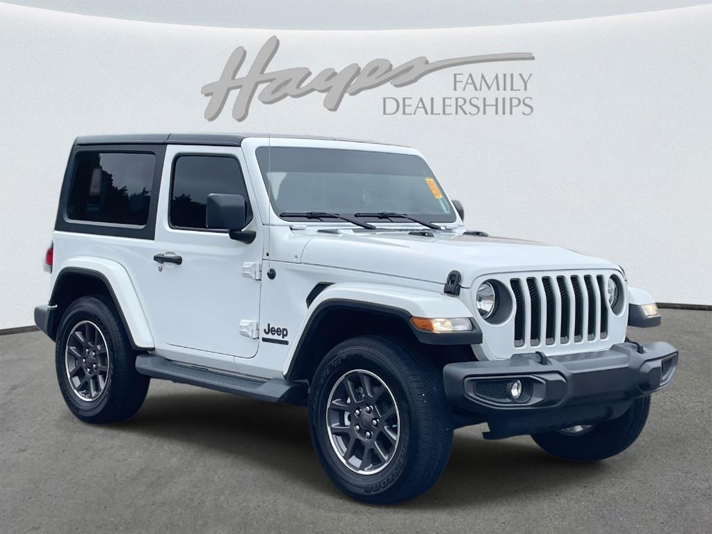used 2021 Jeep Wrangler car, priced at $26,995