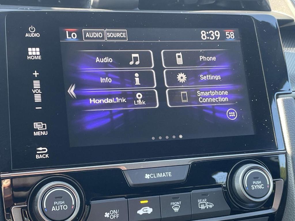 used 2017 Honda Civic car, priced at $19,495