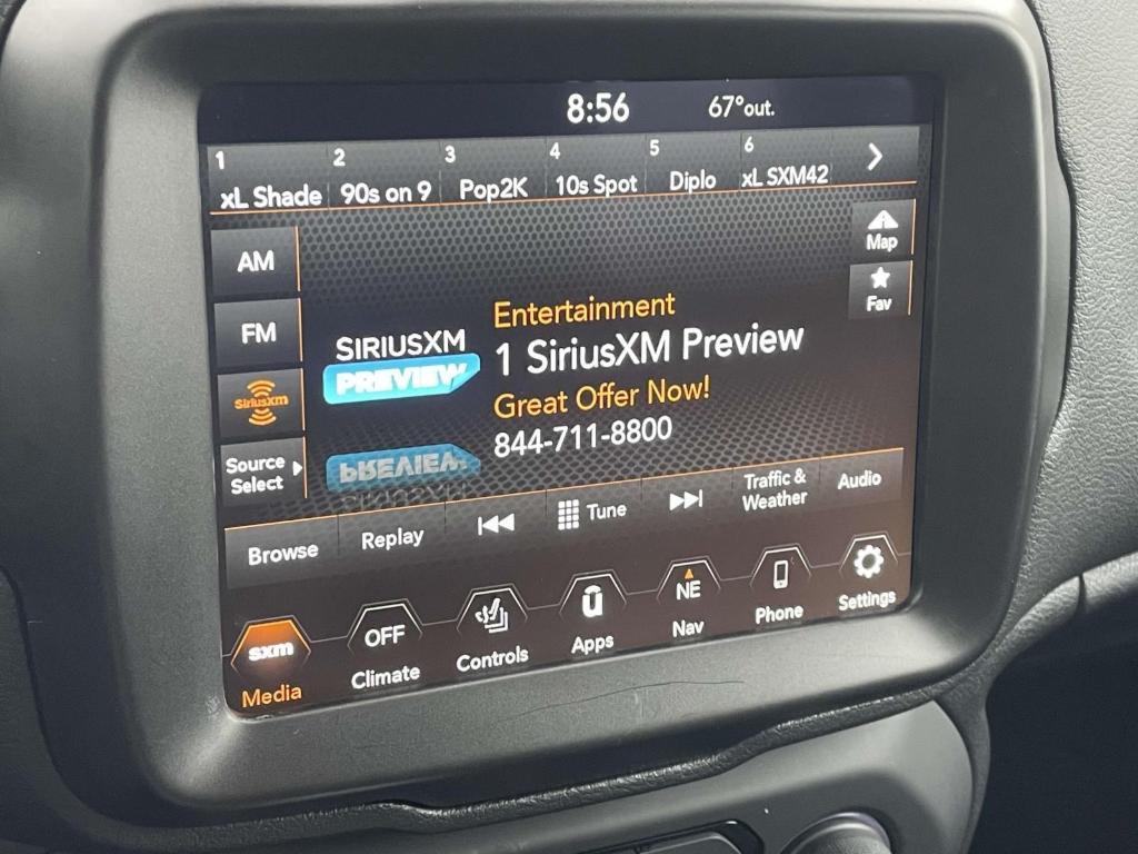 used 2021 Jeep Renegade car, priced at $20,223