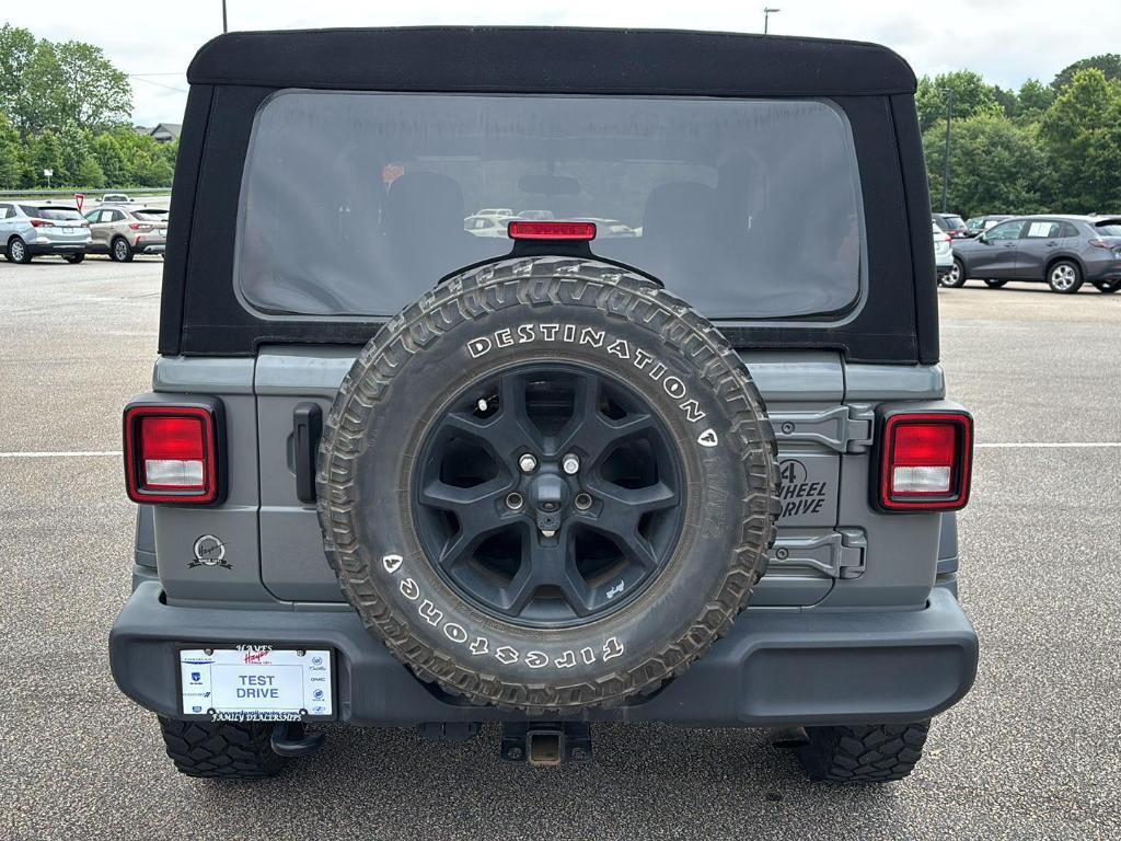 used 2021 Jeep Wrangler car, priced at $29,116