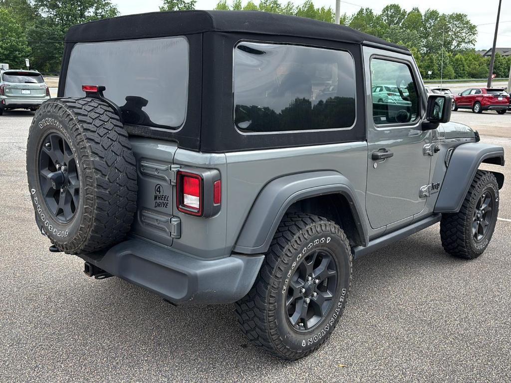 used 2021 Jeep Wrangler car, priced at $29,116