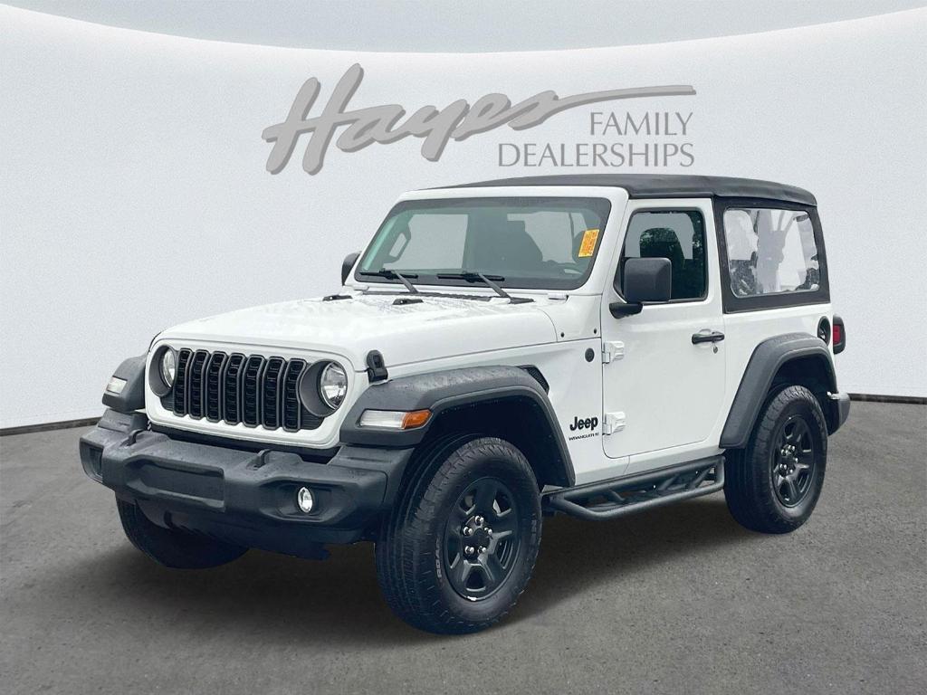 used 2024 Jeep Wrangler car, priced at $35,495
