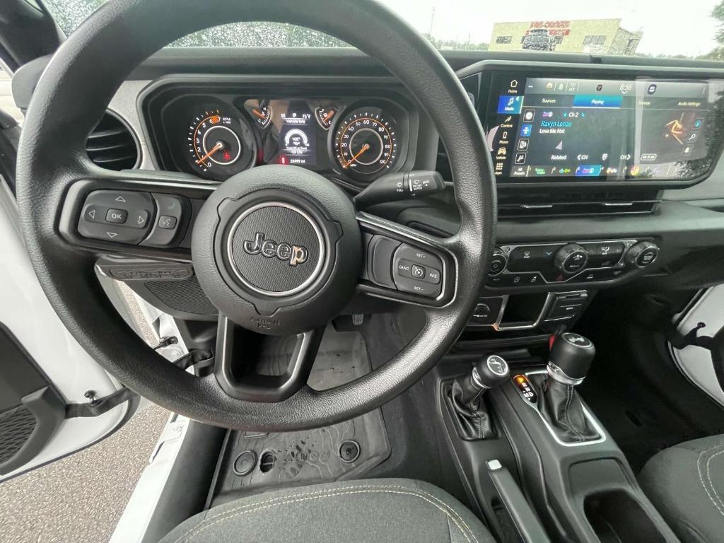 used 2024 Jeep Wrangler car, priced at $35,495