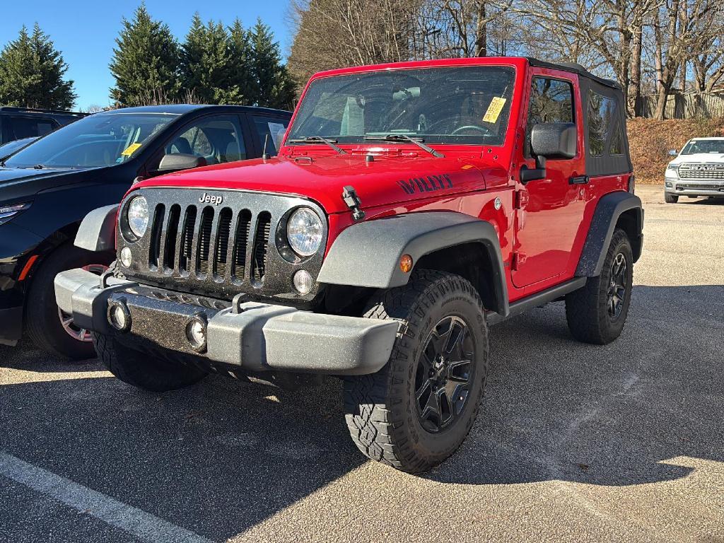 used 2016 Jeep Wrangler car, priced at $17,844