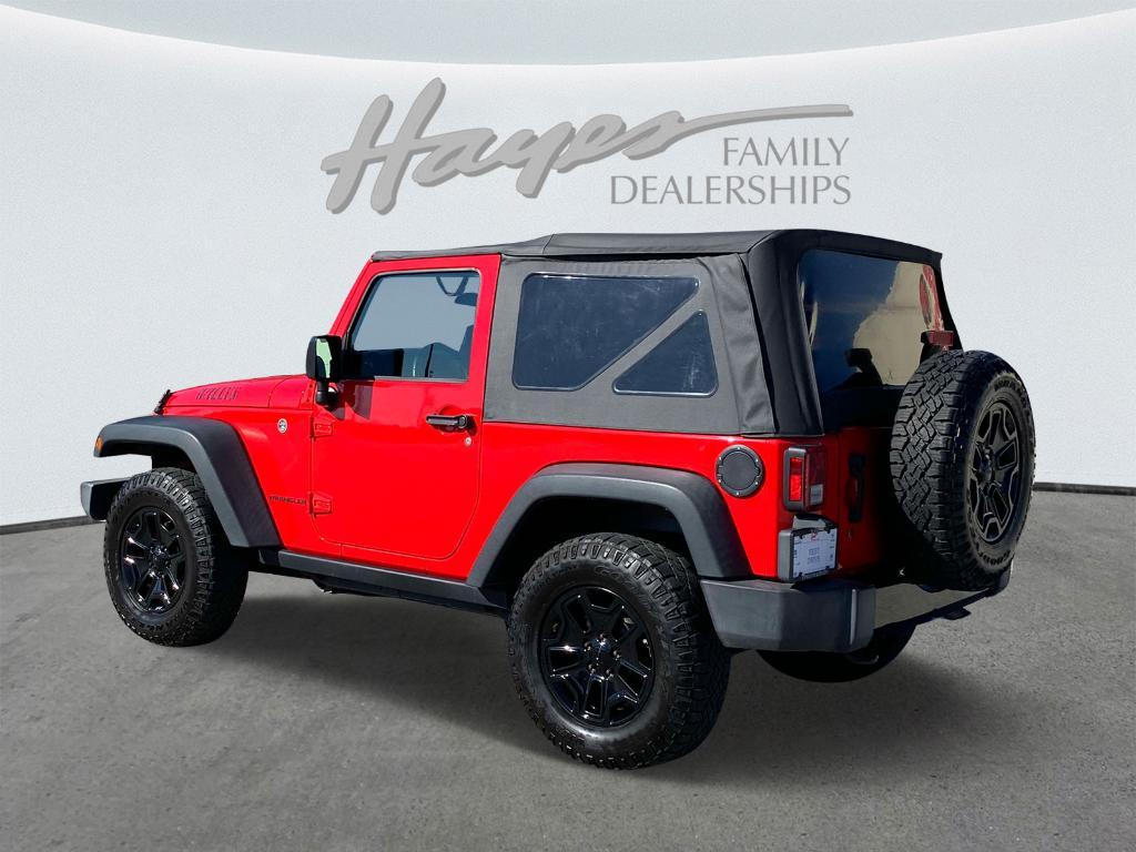 used 2016 Jeep Wrangler car, priced at $17,544