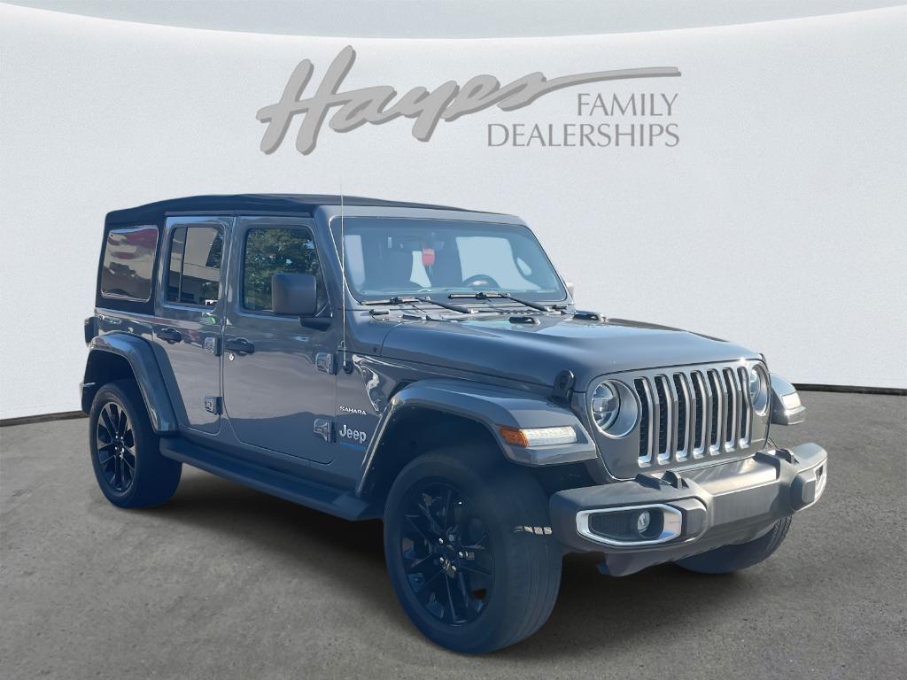 used 2021 Jeep Wrangler Unlimited 4xe car, priced at $32,295