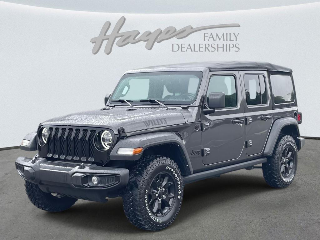 used 2021 Jeep Wrangler Unlimited car, priced at $28,995