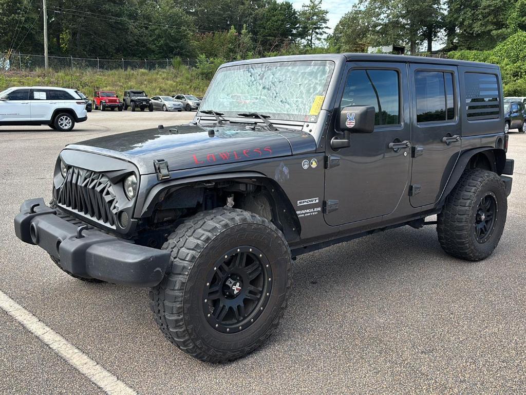 used 2017 Jeep Wrangler Unlimited car, priced at $19,495