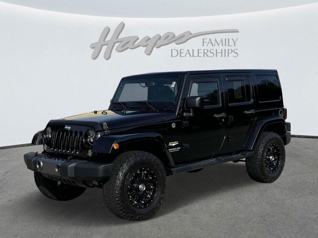 used 2015 Jeep Wrangler Unlimited car, priced at $20,499