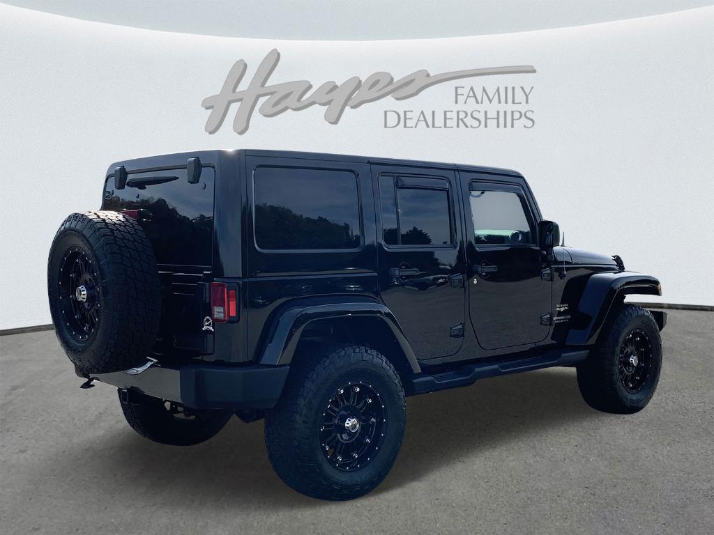 used 2015 Jeep Wrangler Unlimited car, priced at $20,499