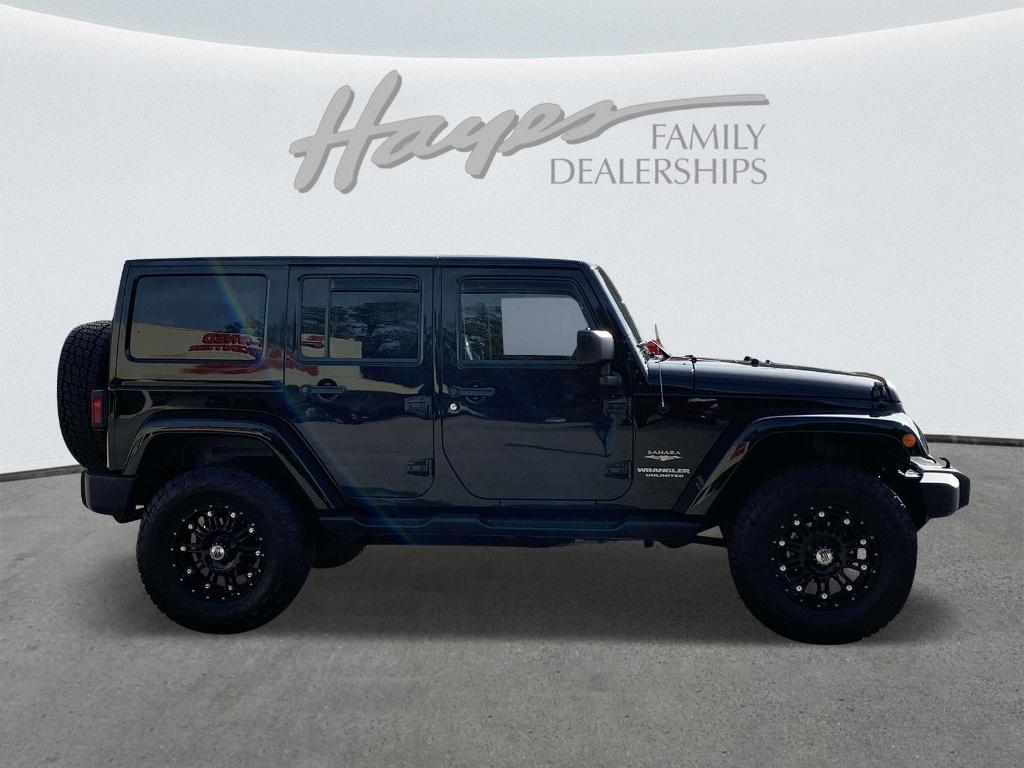 used 2015 Jeep Wrangler Unlimited car, priced at $20,499