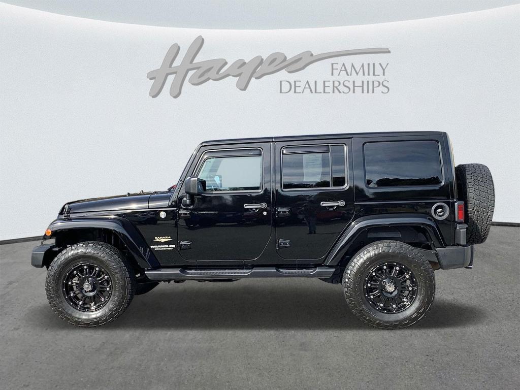 used 2015 Jeep Wrangler Unlimited car, priced at $20,499