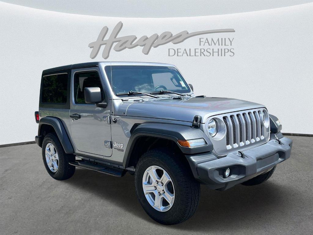 used 2020 Jeep Wrangler car, priced at $22,495