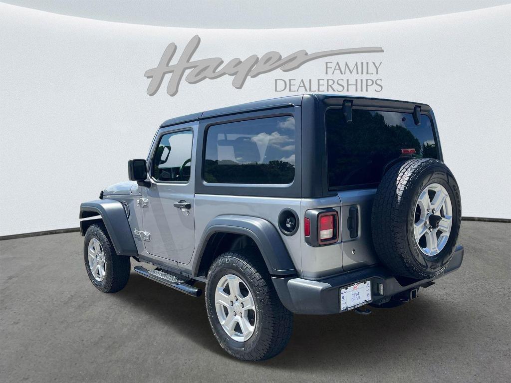 used 2020 Jeep Wrangler car, priced at $22,495