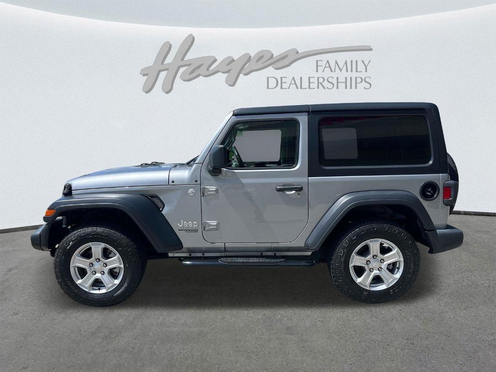 used 2020 Jeep Wrangler car, priced at $22,495