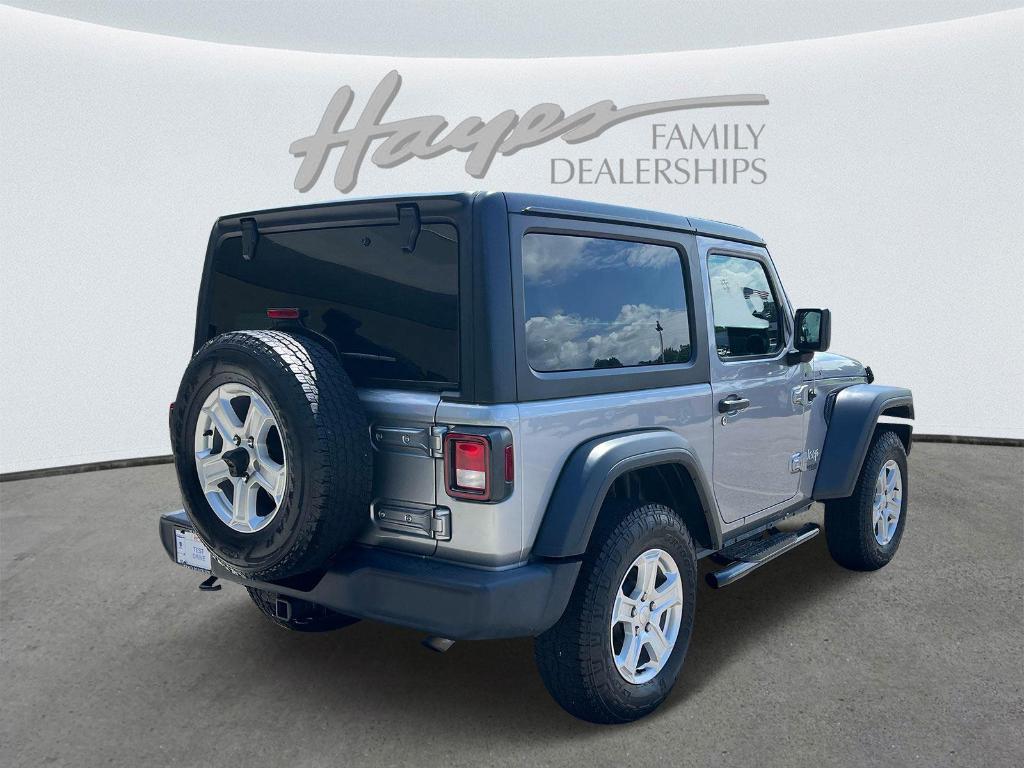 used 2020 Jeep Wrangler car, priced at $22,495