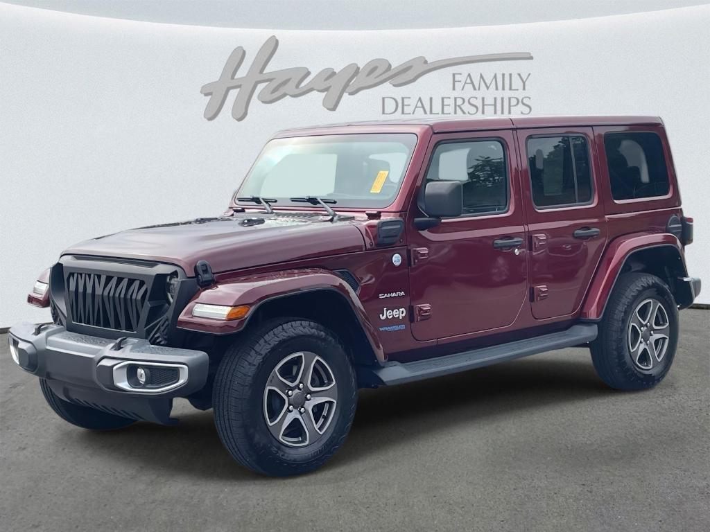 used 2021 Jeep Wrangler Unlimited 4xe car, priced at $31,986