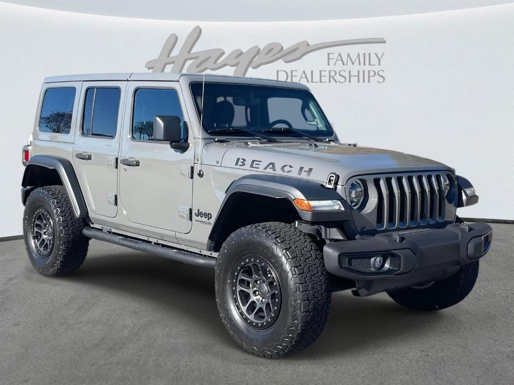 used 2022 Jeep Wrangler Unlimited car, priced at $35,500
