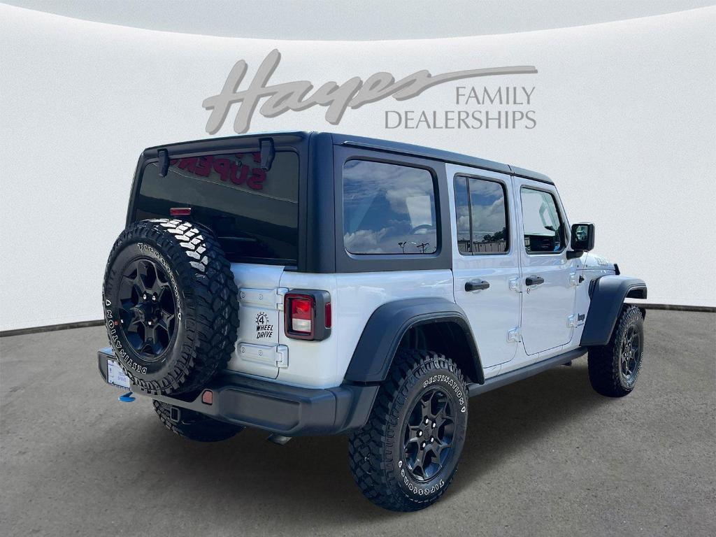 used 2023 Jeep Wrangler 4xe car, priced at $31,995