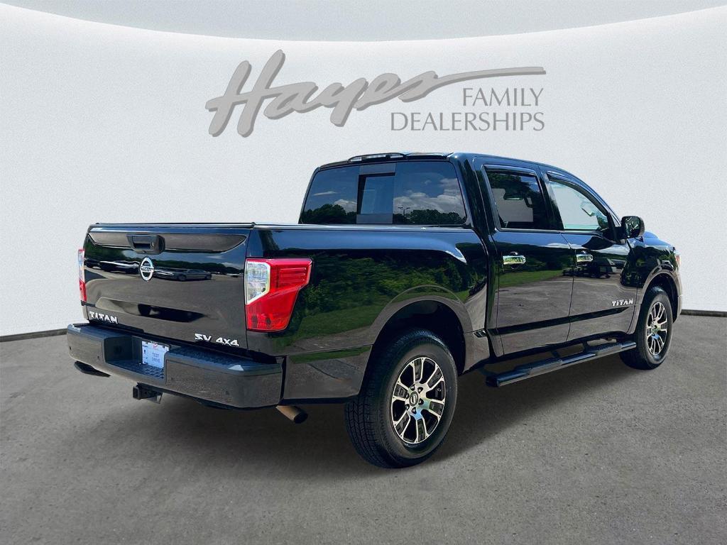 used 2021 Nissan Titan car, priced at $29,695