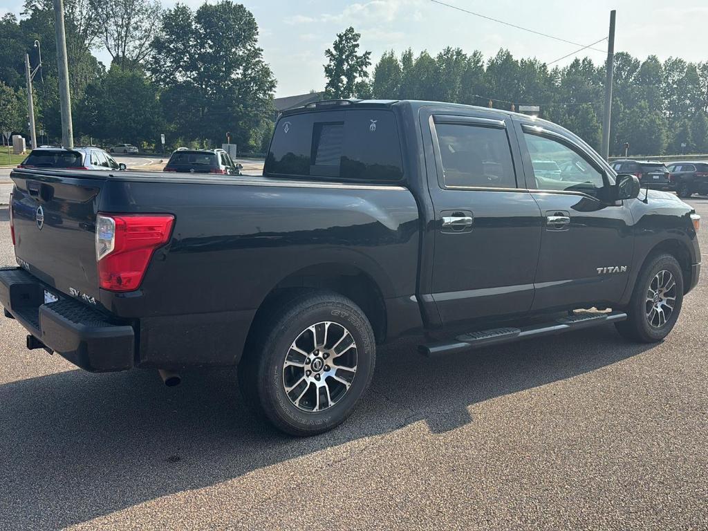 used 2021 Nissan Titan car, priced at $31,304