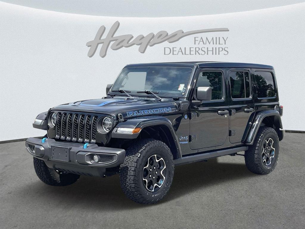 used 2022 Jeep Wrangler Unlimited 4xe car, priced at $35,469