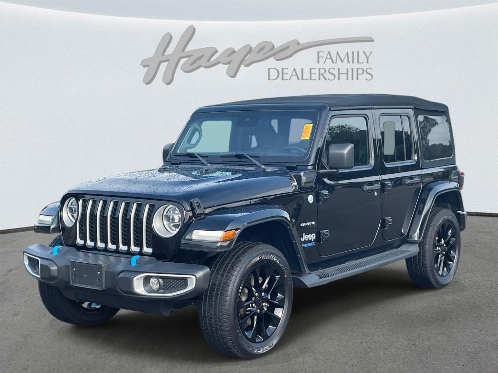 used 2022 Jeep Wrangler Unlimited 4xe car, priced at $33,895