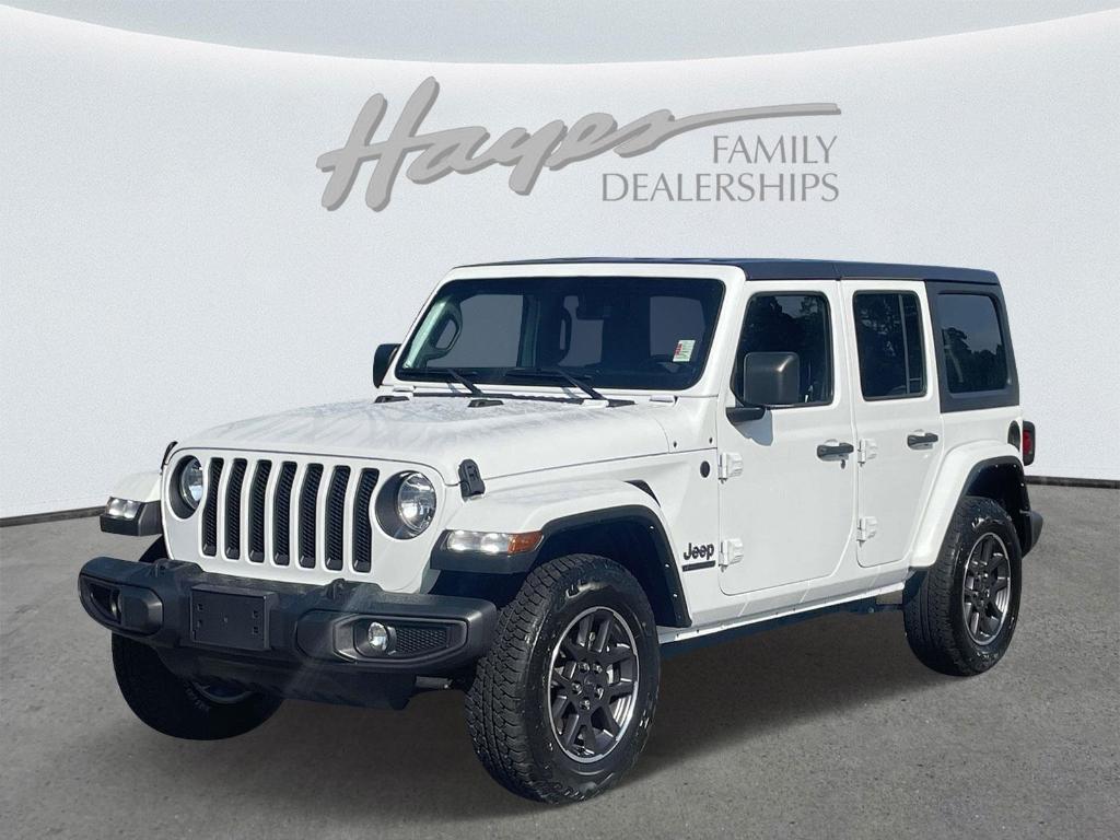 used 2021 Jeep Wrangler Unlimited car, priced at $29,899