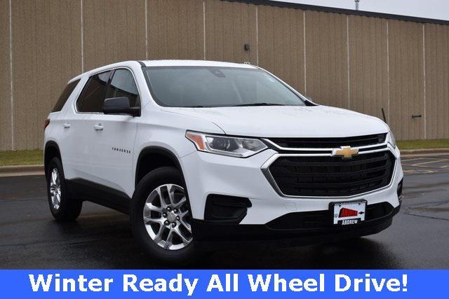 used 2021 Chevrolet Traverse car, priced at $23,638