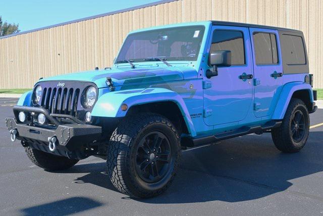 used 2017 Jeep Wrangler Unlimited car, priced at $20,854