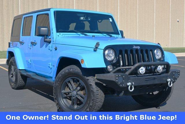 used 2017 Jeep Wrangler Unlimited car, priced at $19,848