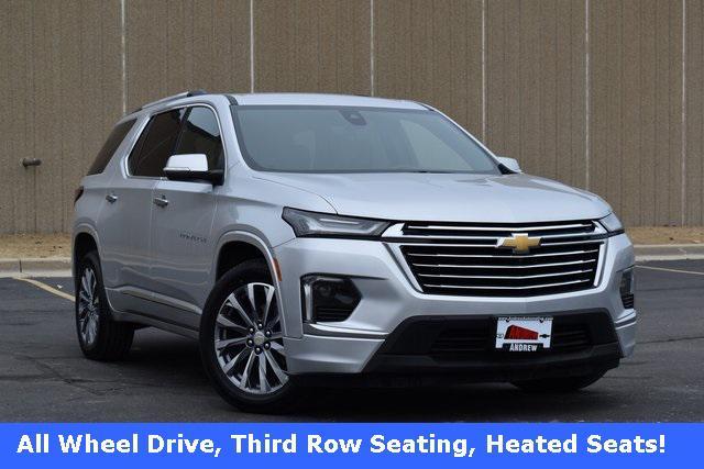 used 2022 Chevrolet Traverse car, priced at $33,676